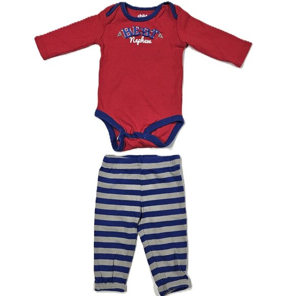 Baby 2 Outfit Lot 0β3M & 3M Tops + Pants Set β Lot of 4pc, Fleece Pants - Picture 3 of 7